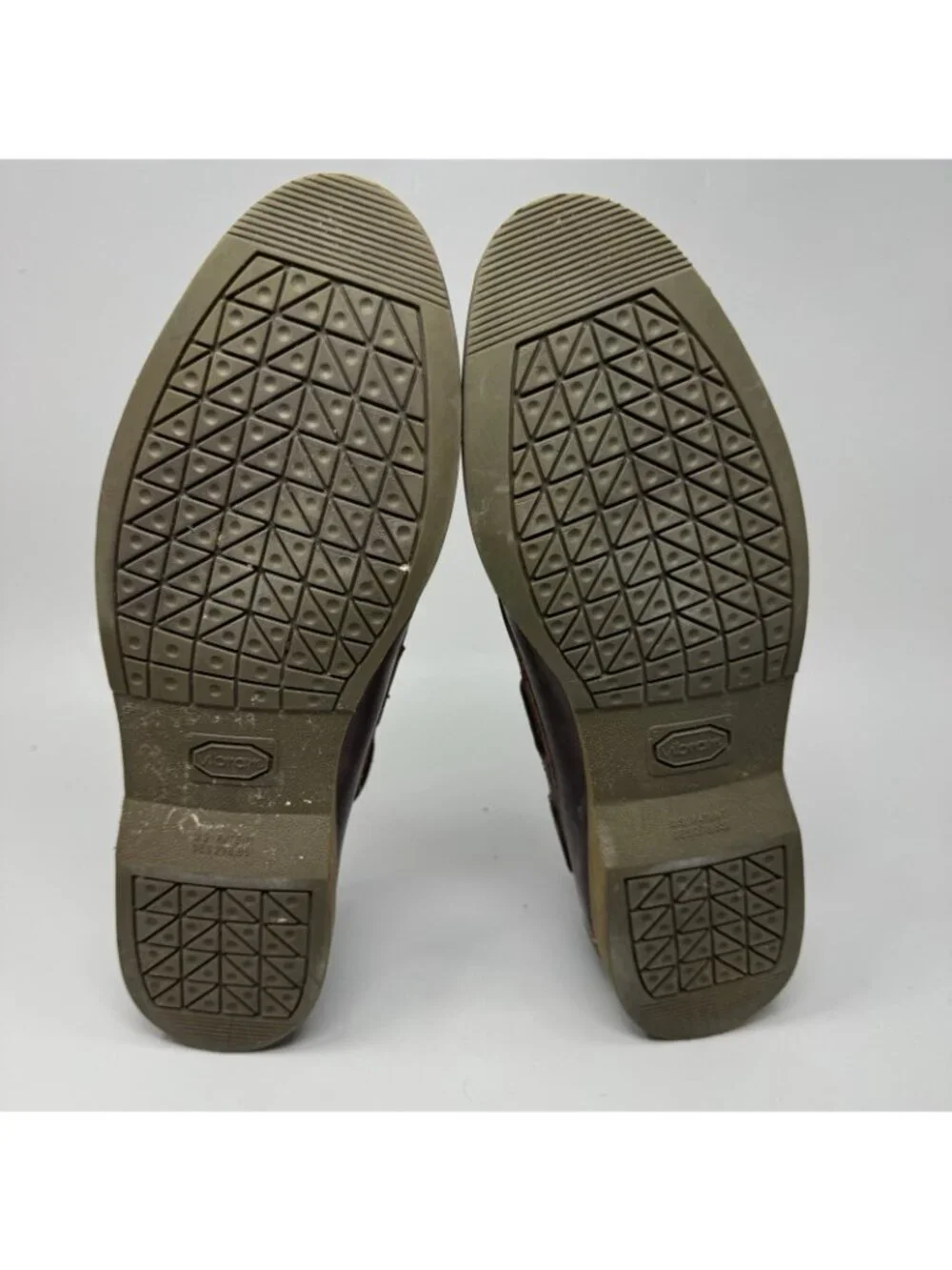 Allen Edmonds Mens Size 11D Dark Brown Leather Key Largo Boat Shoes